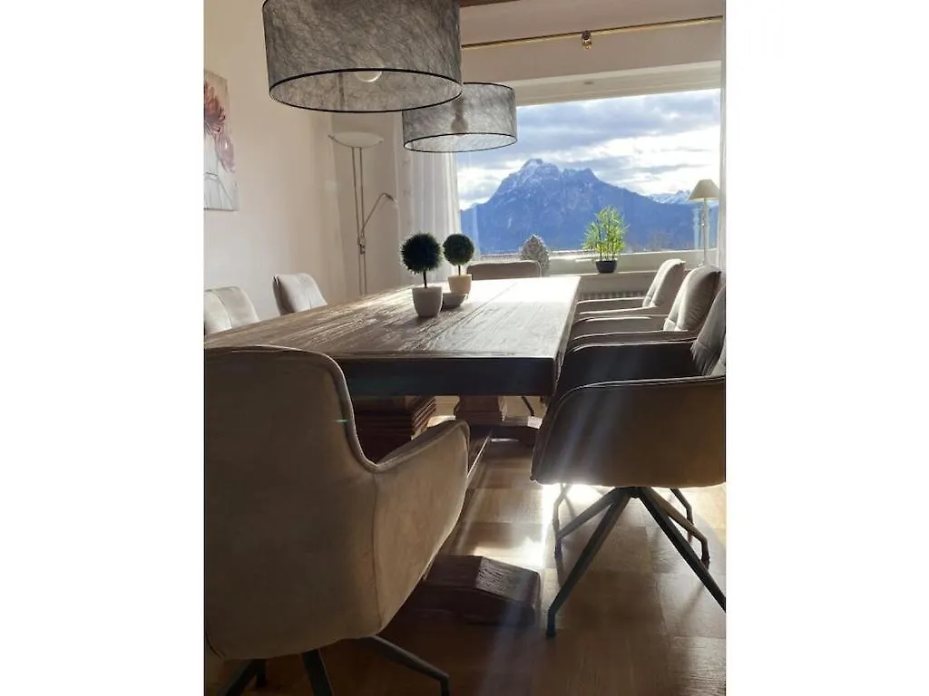 Villa Alpenblick Comfortable Holiday Residence Füssen بيت للعطل